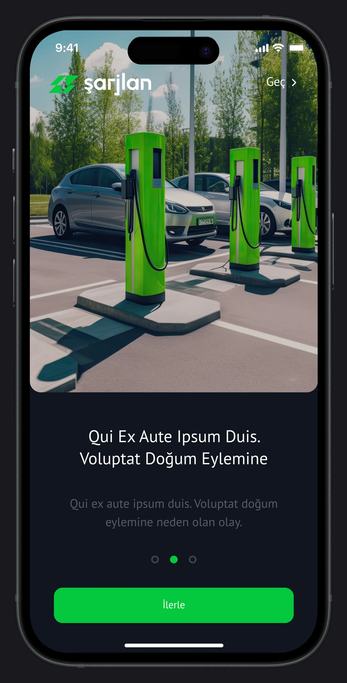 Car Charging Stations App — tasarım 27