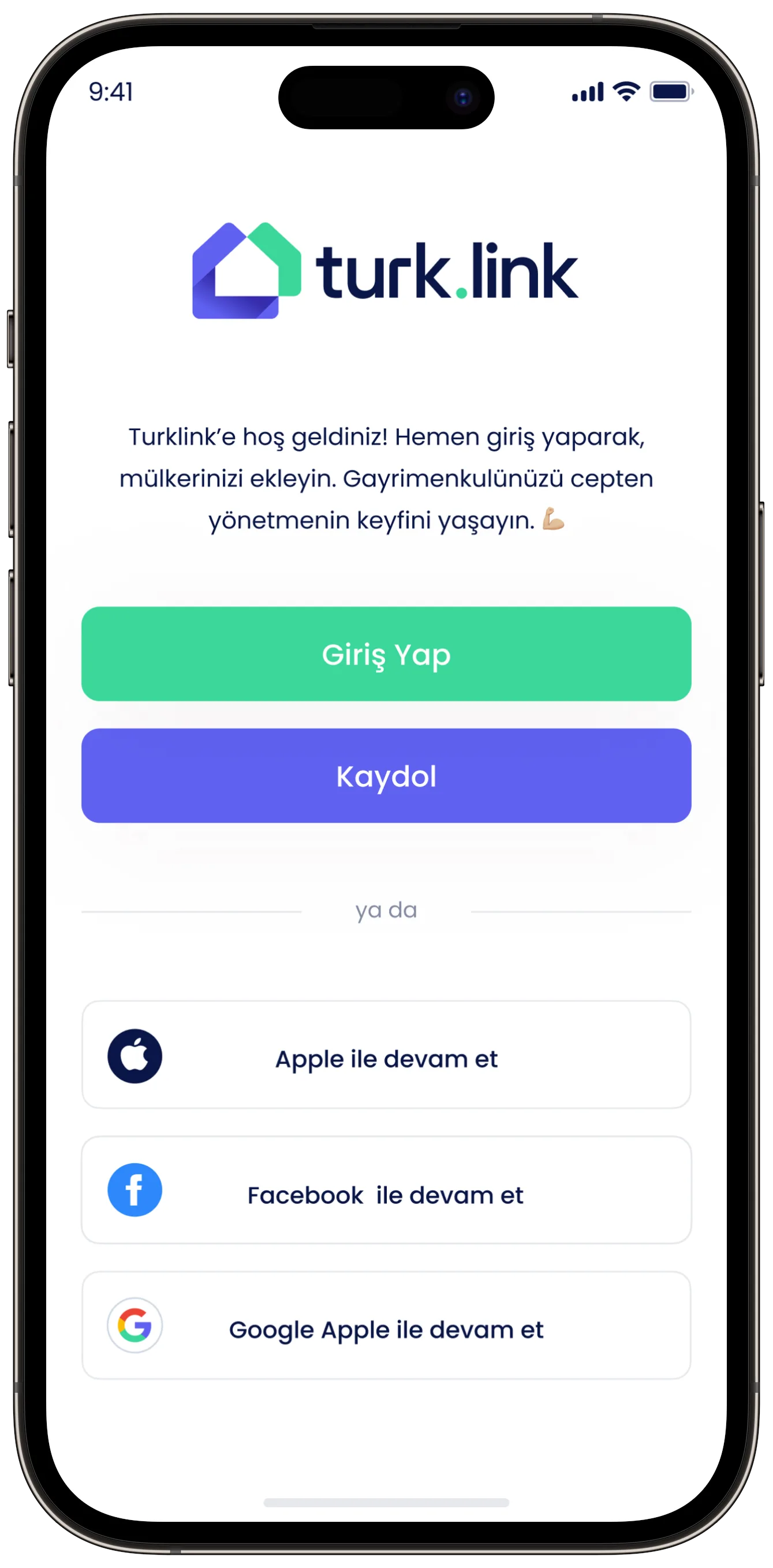 Real Estate App — tasarım 21