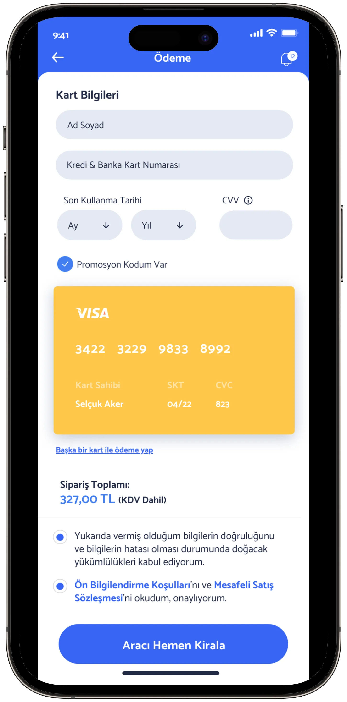 Ayes Rent A Car — tasarım 32