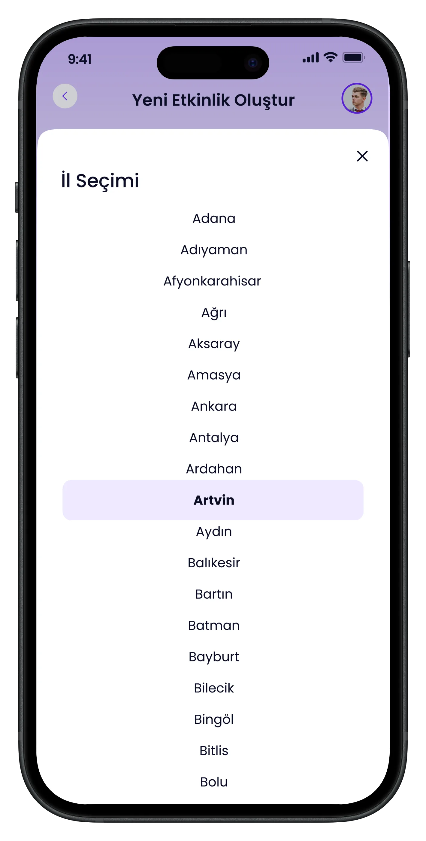 University Life Mobile App — tasarım 52