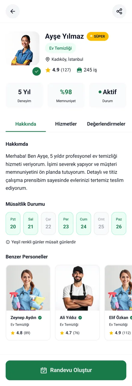 Clean Lab App — tasarım 86