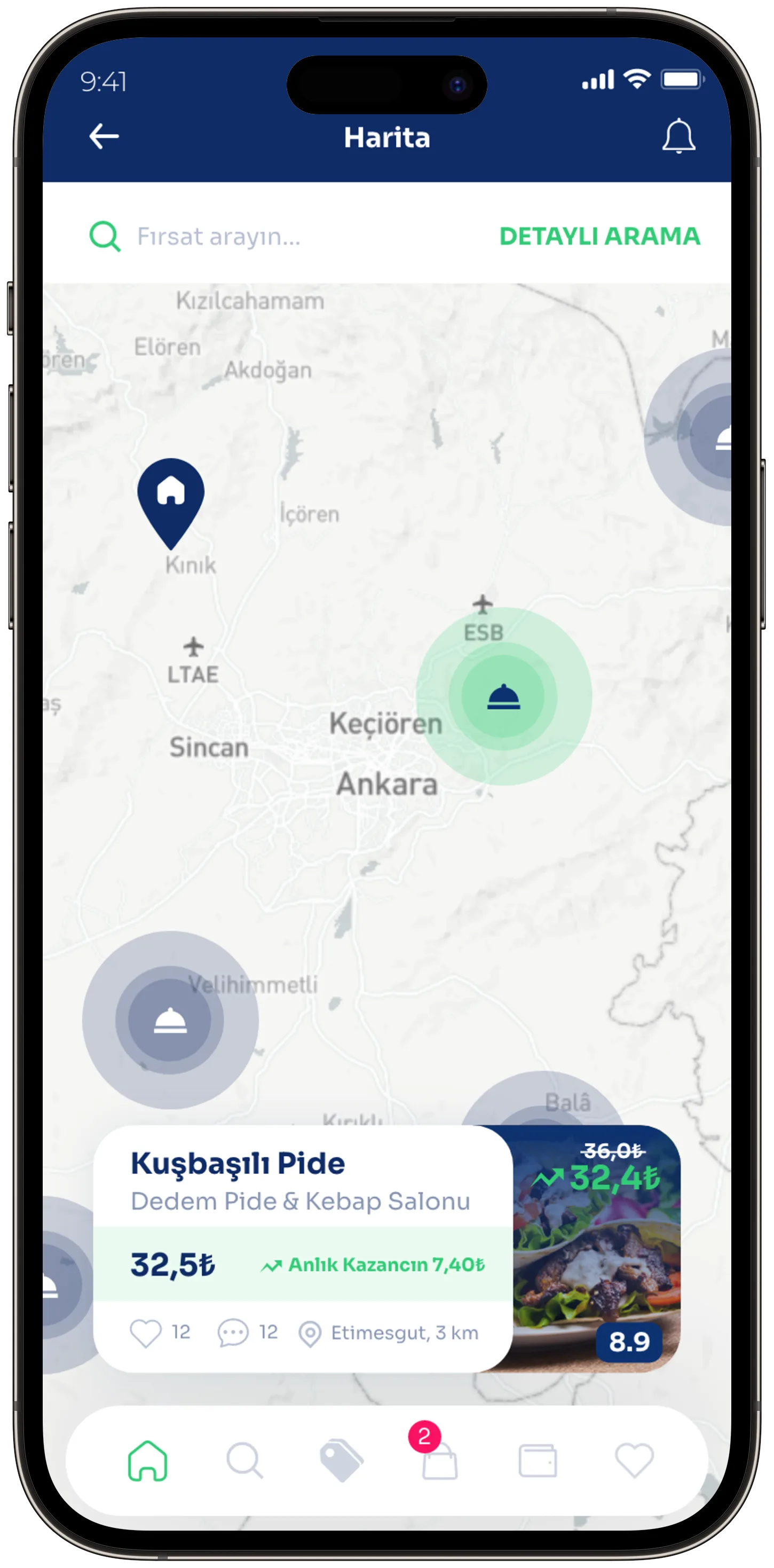 Fiyatla App — tasarım 6