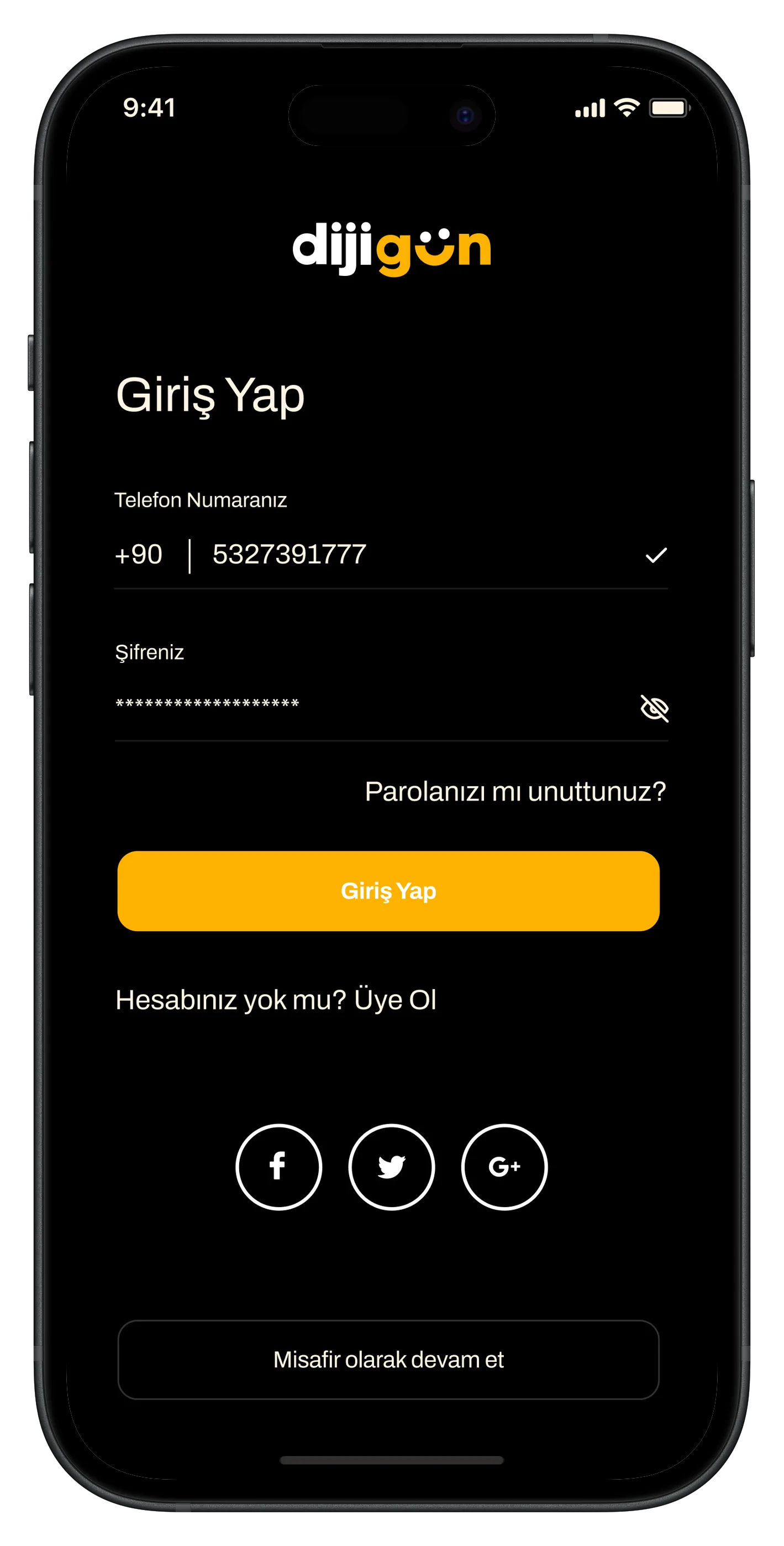 Save Money Mobile App — tasarım 5