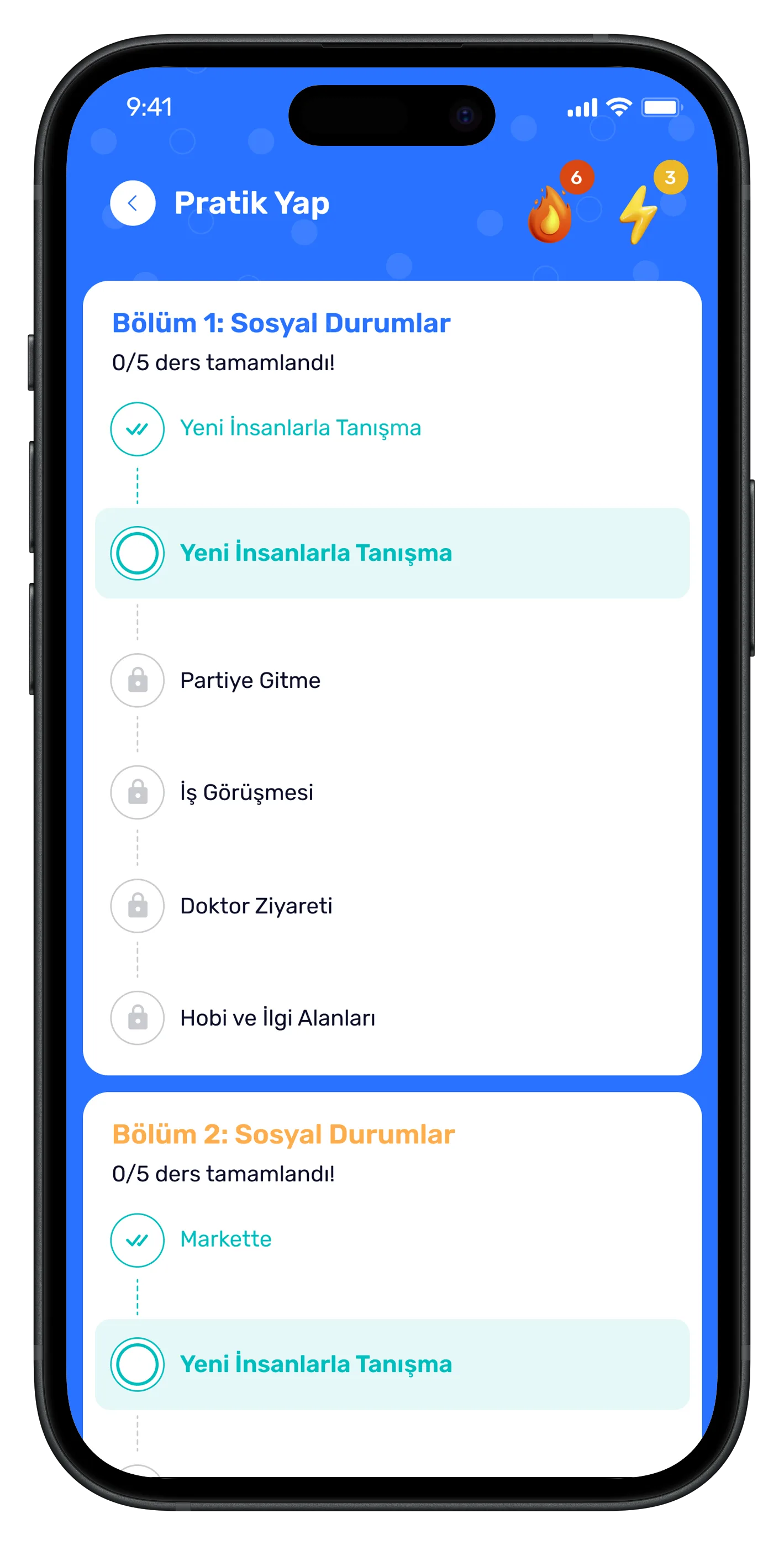 Learn English Mobile App — tasarım 24