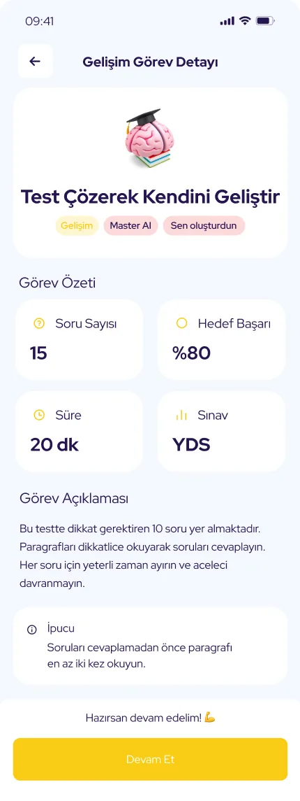 Test Master RH++ — tasarım 18