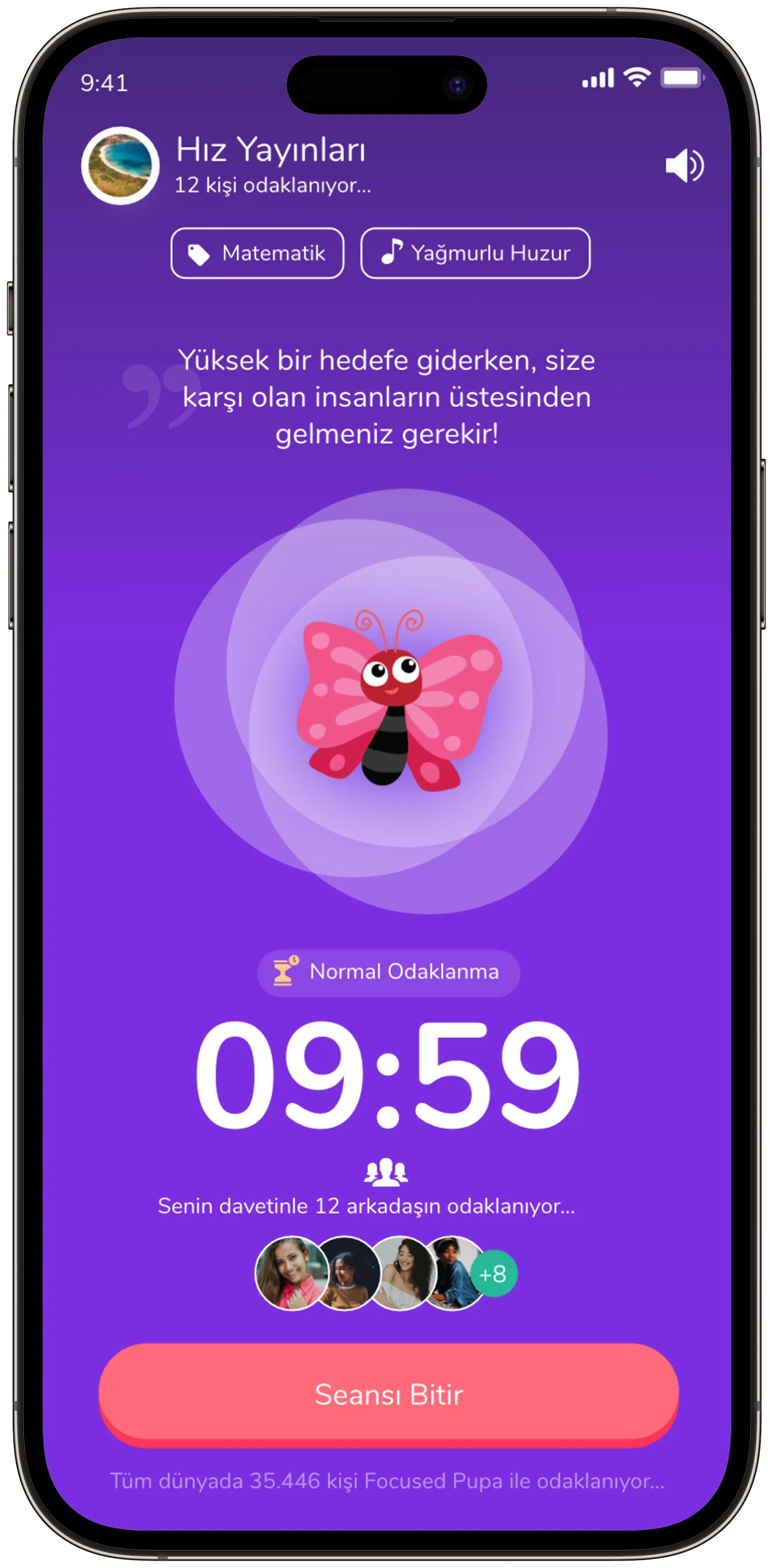 Focused Pupa — tasarım 5