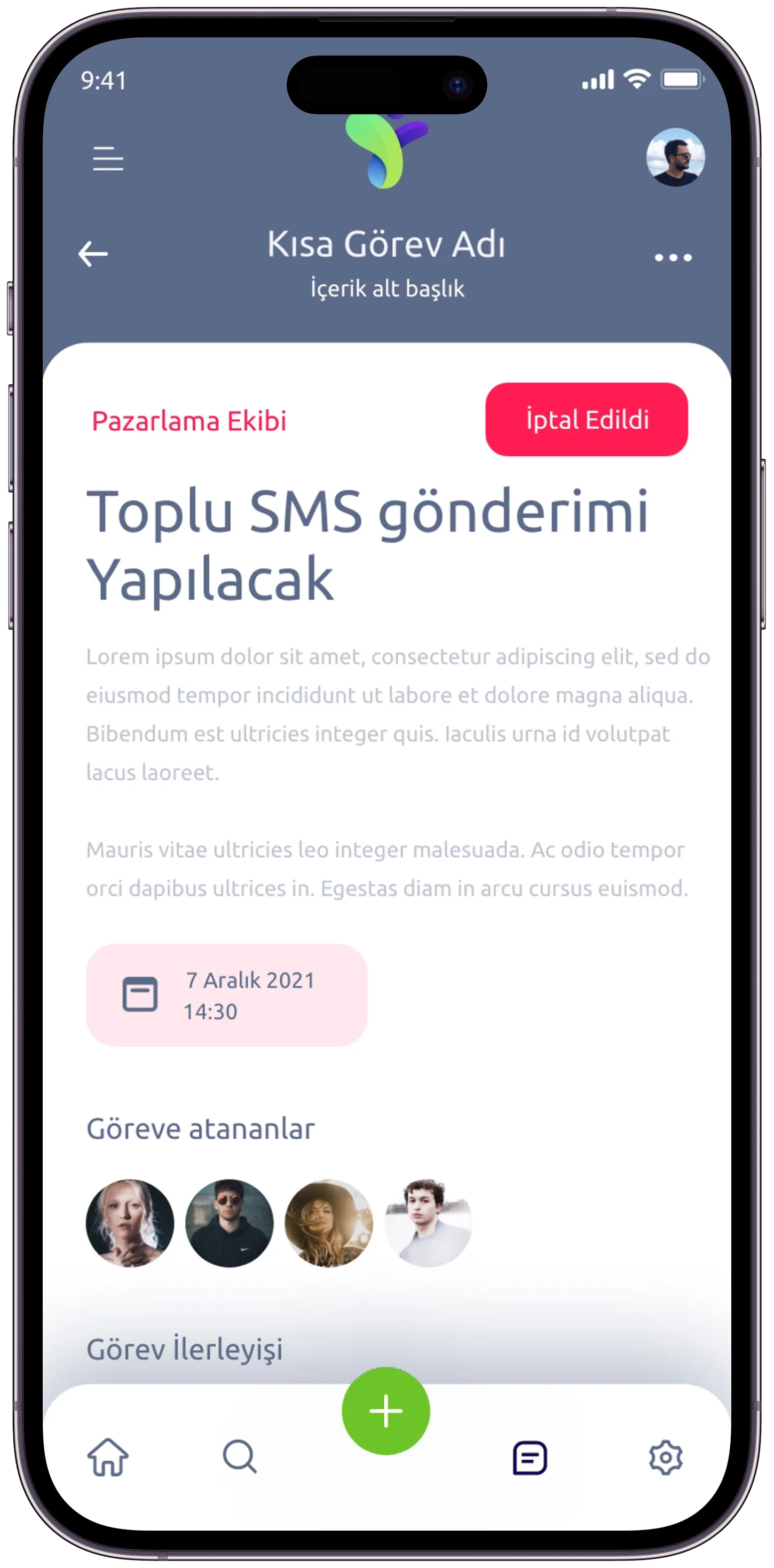 Patron Task App — tasarım 21