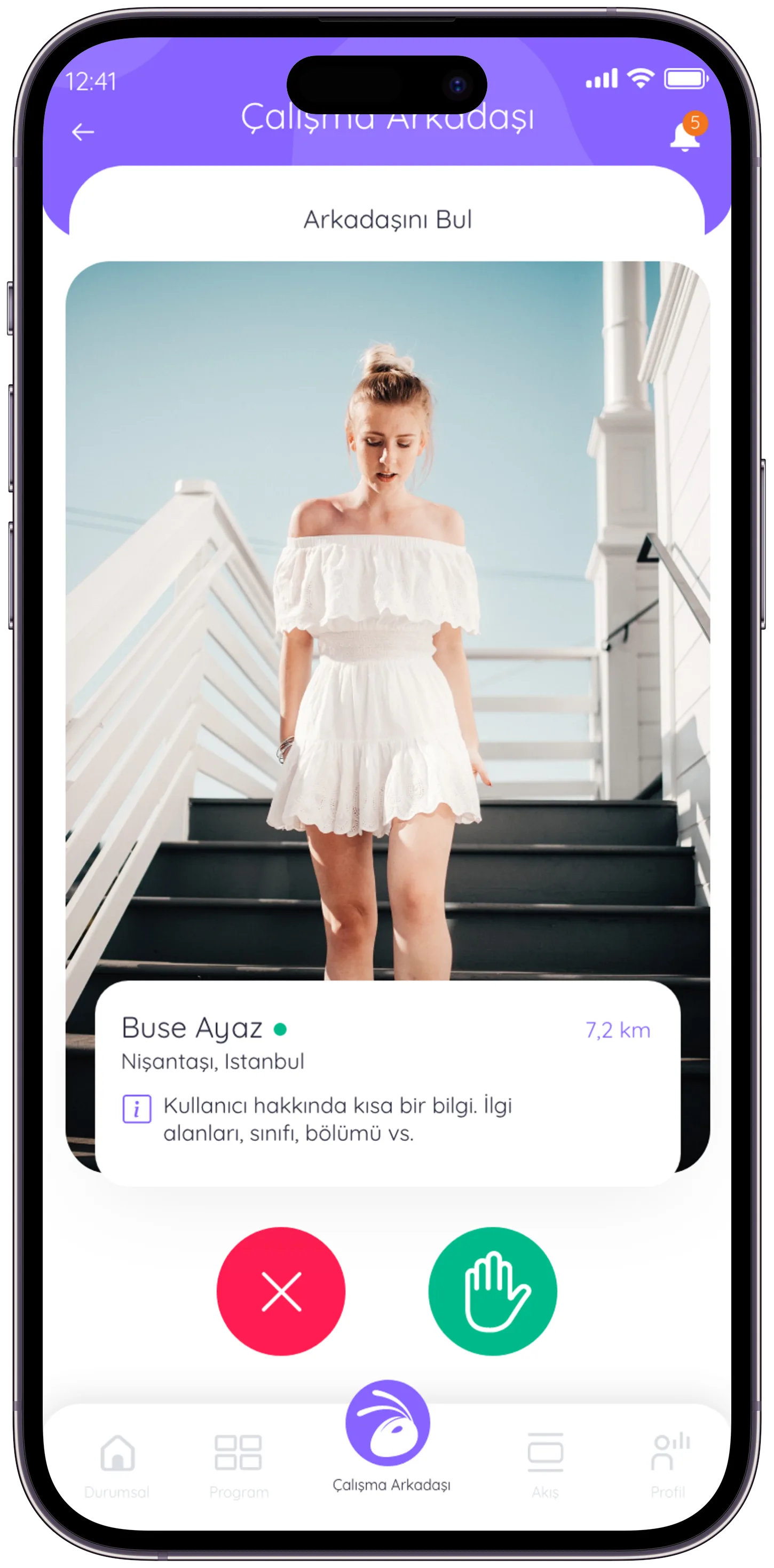 Determinant App — tasarım 7