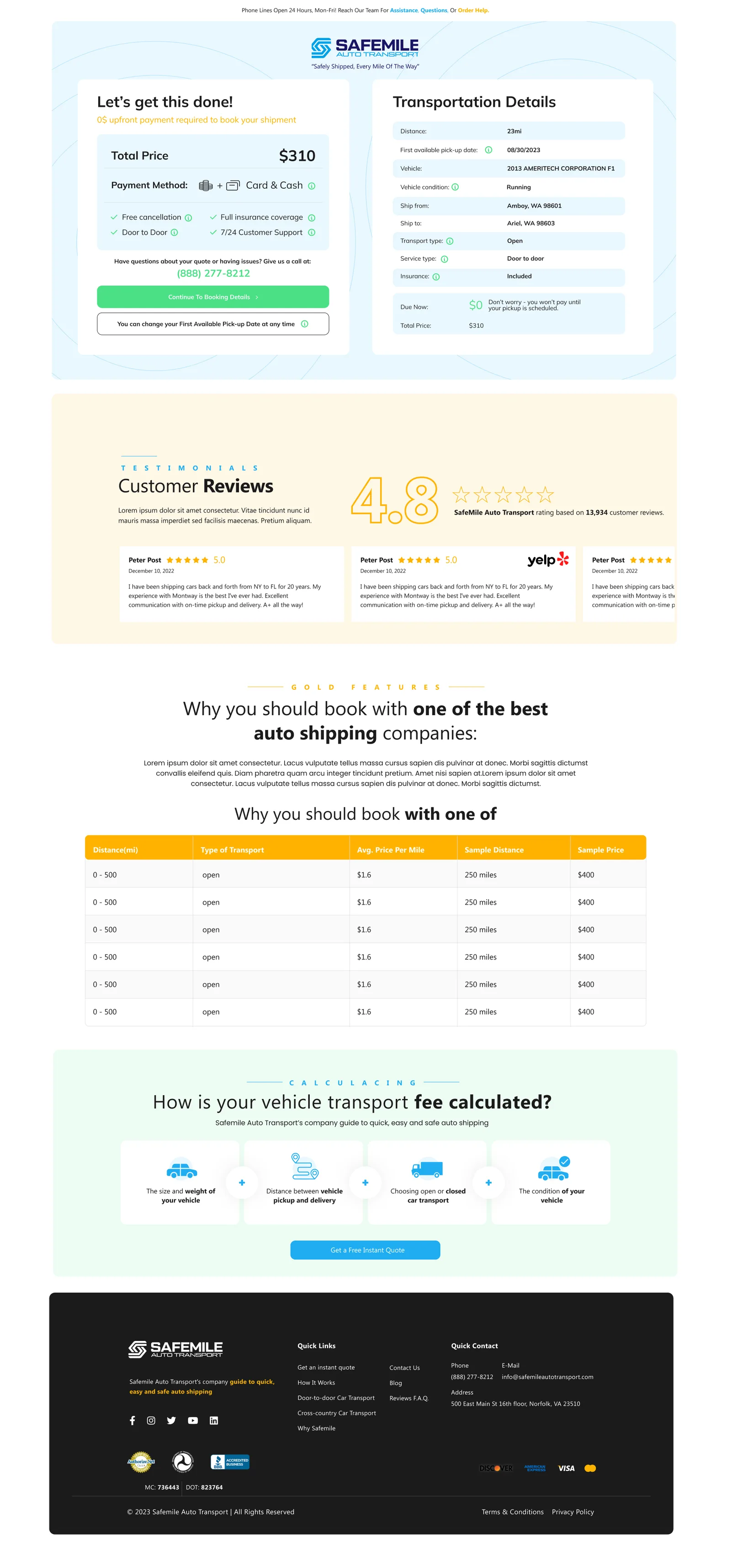 SafeMile Transport — tasarım 12