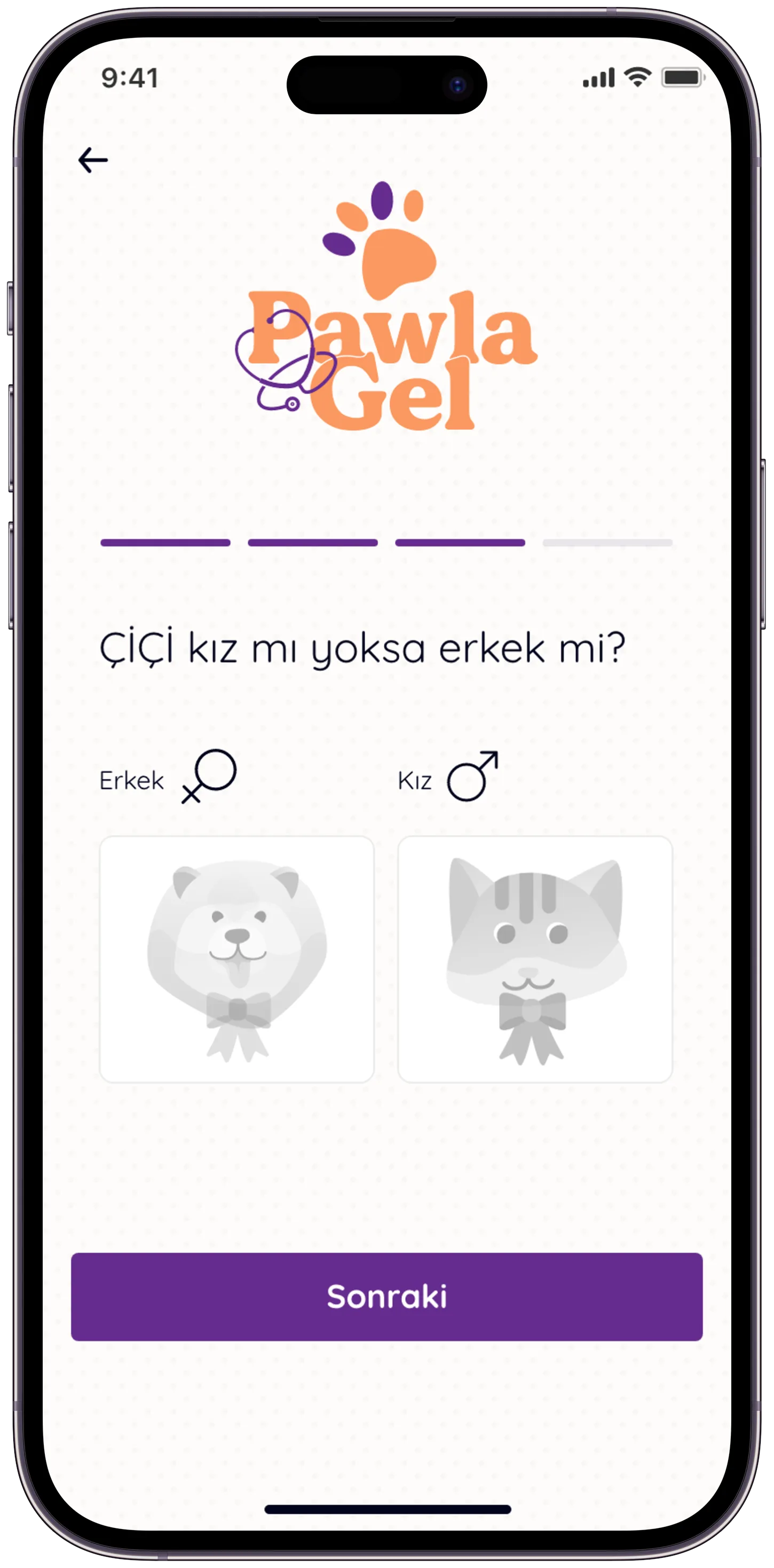 Pawla Pet App — tasarım 30