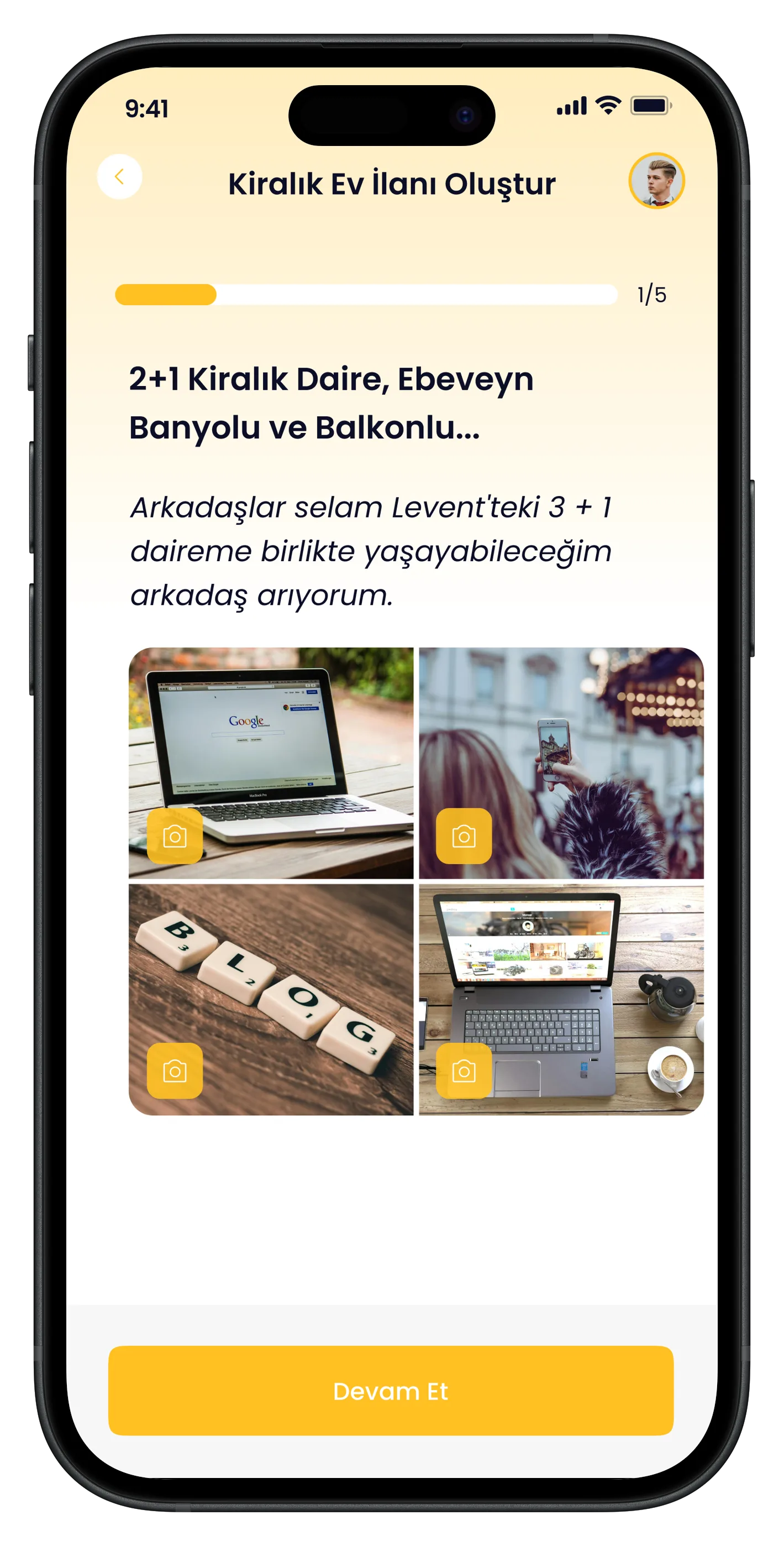University Life Mobile App — tasarım 25
