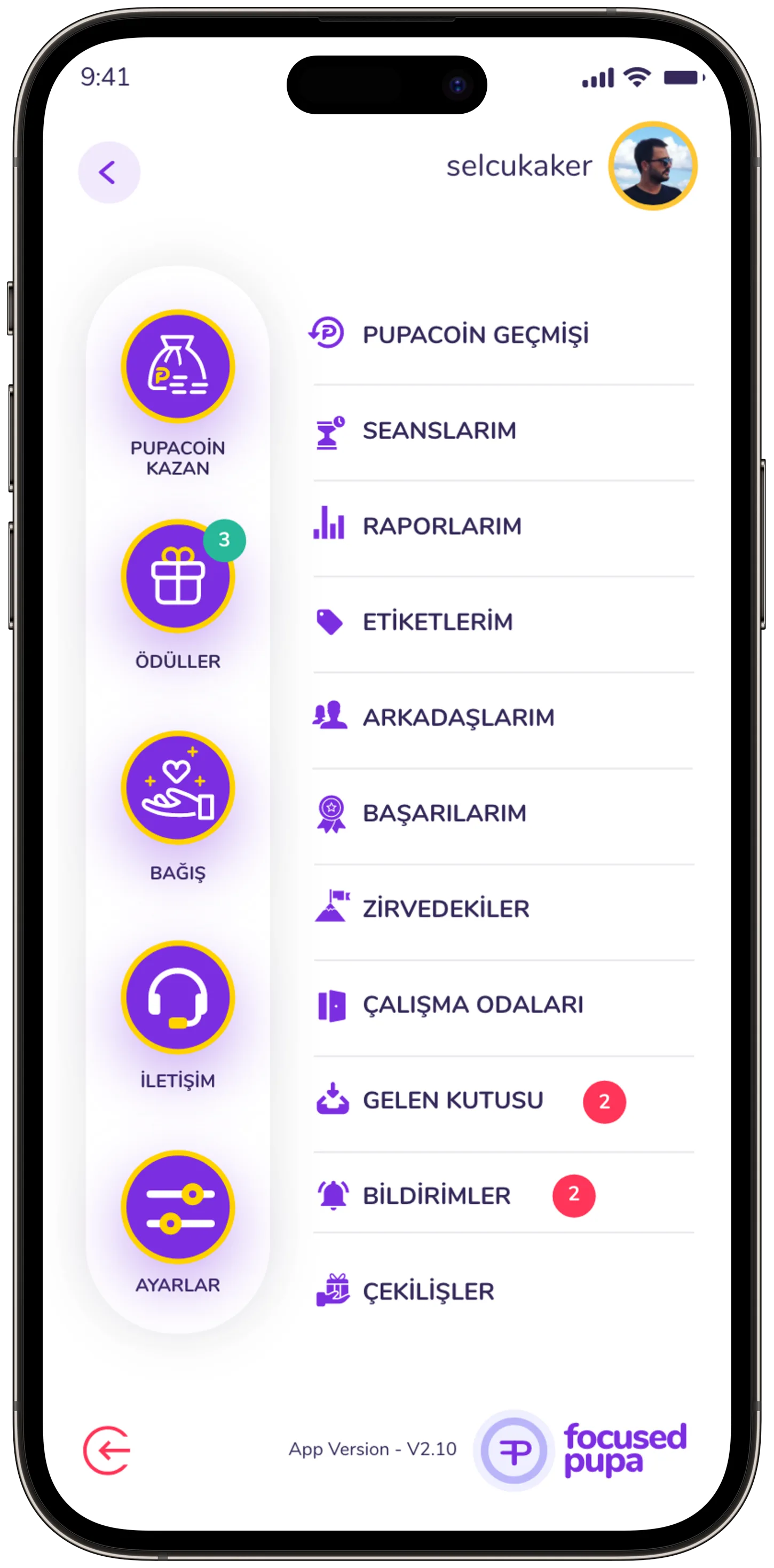 Focused Pupa — tasarım 50