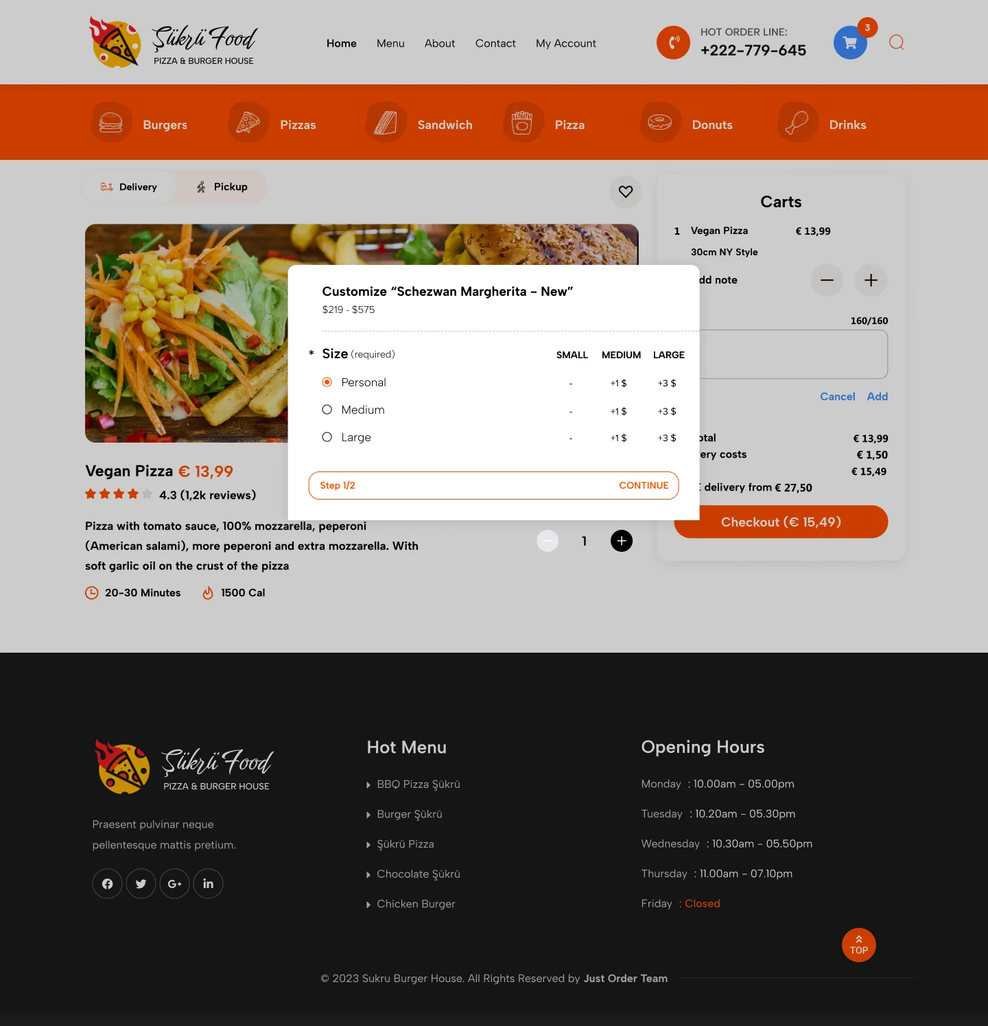 Food Order — tasarım 31