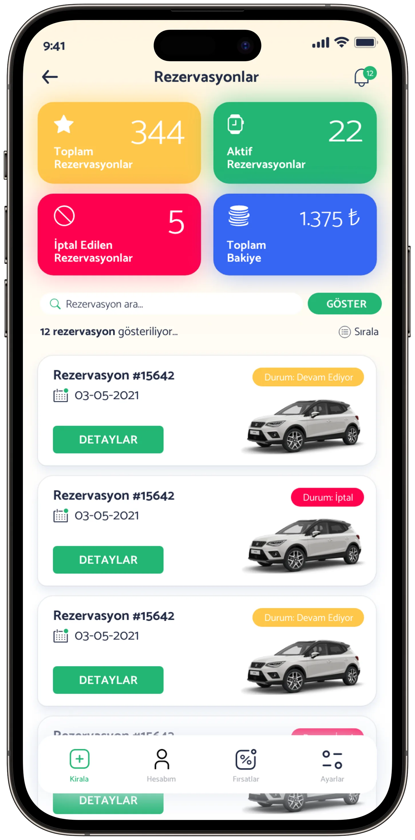 Ayes Rent A Car — tasarım 35