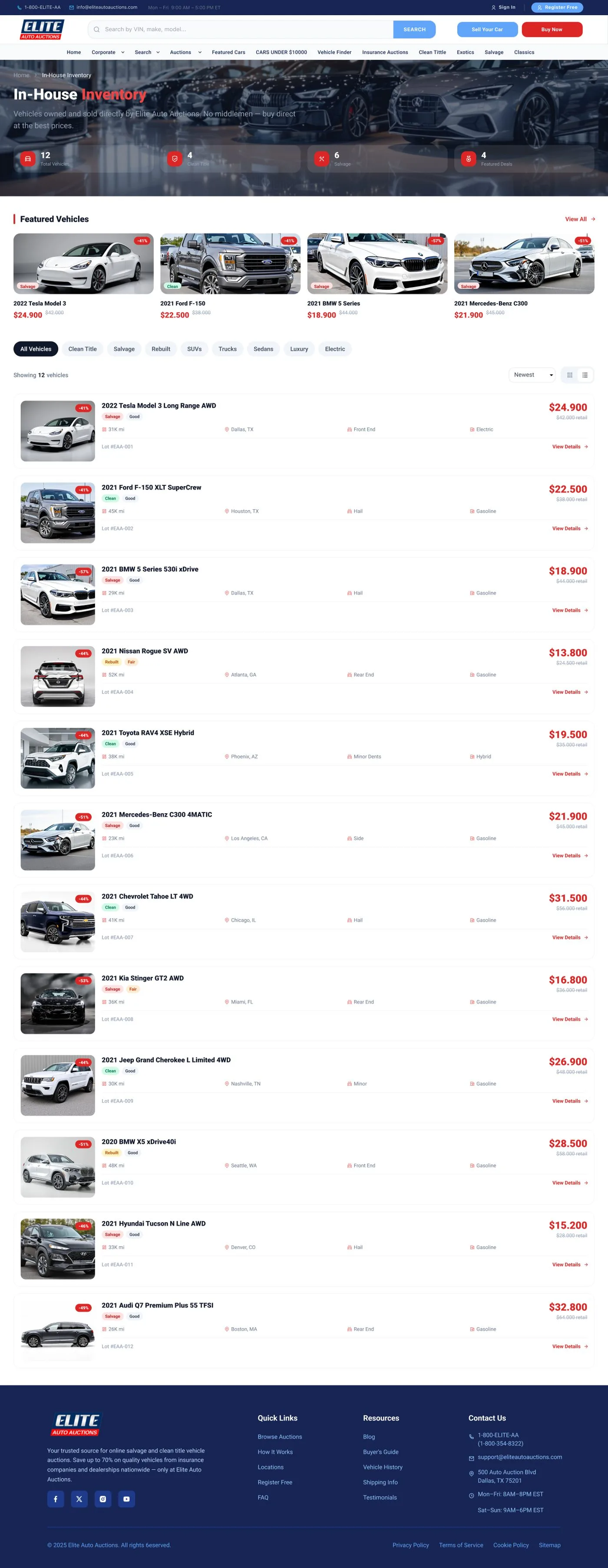 Elite Auto — tasarım 11