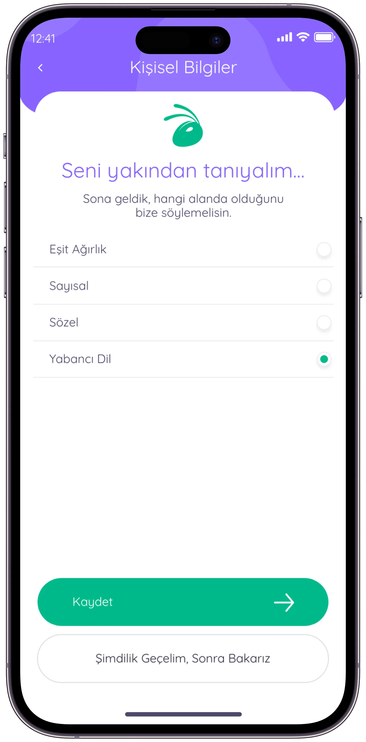 Determinant App — tasarım 41