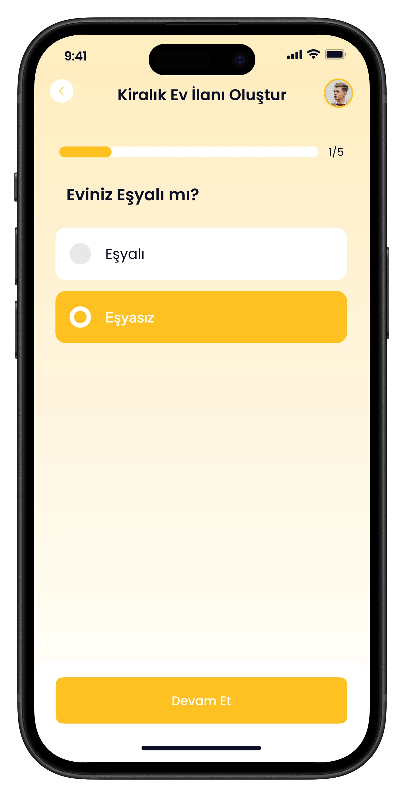 University Life Mobile App — tasarım 30