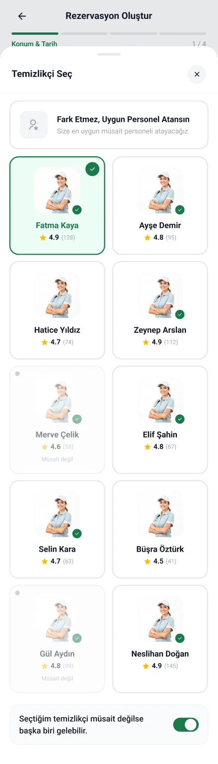 Clean Lab App — tasarım 109