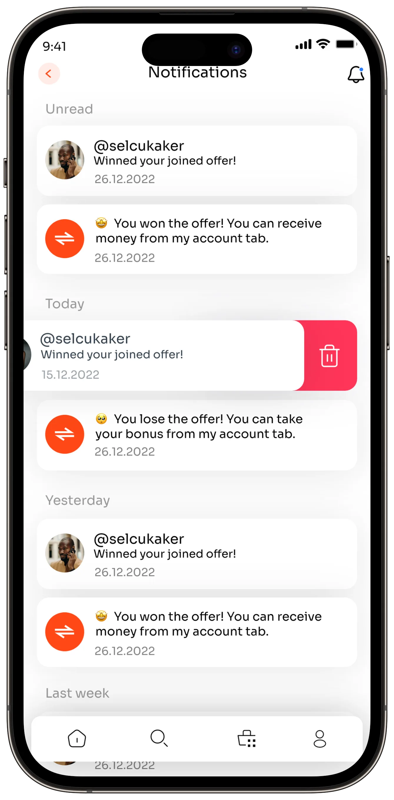 Offer App — tasarım 13