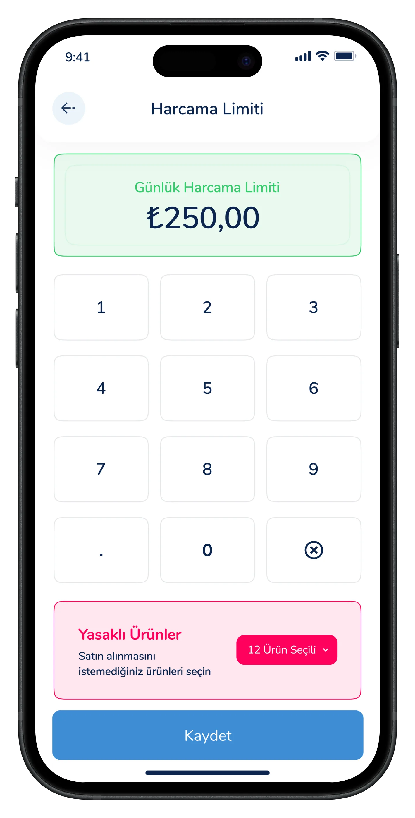 Parent & Student Mobile App — tasarım 9