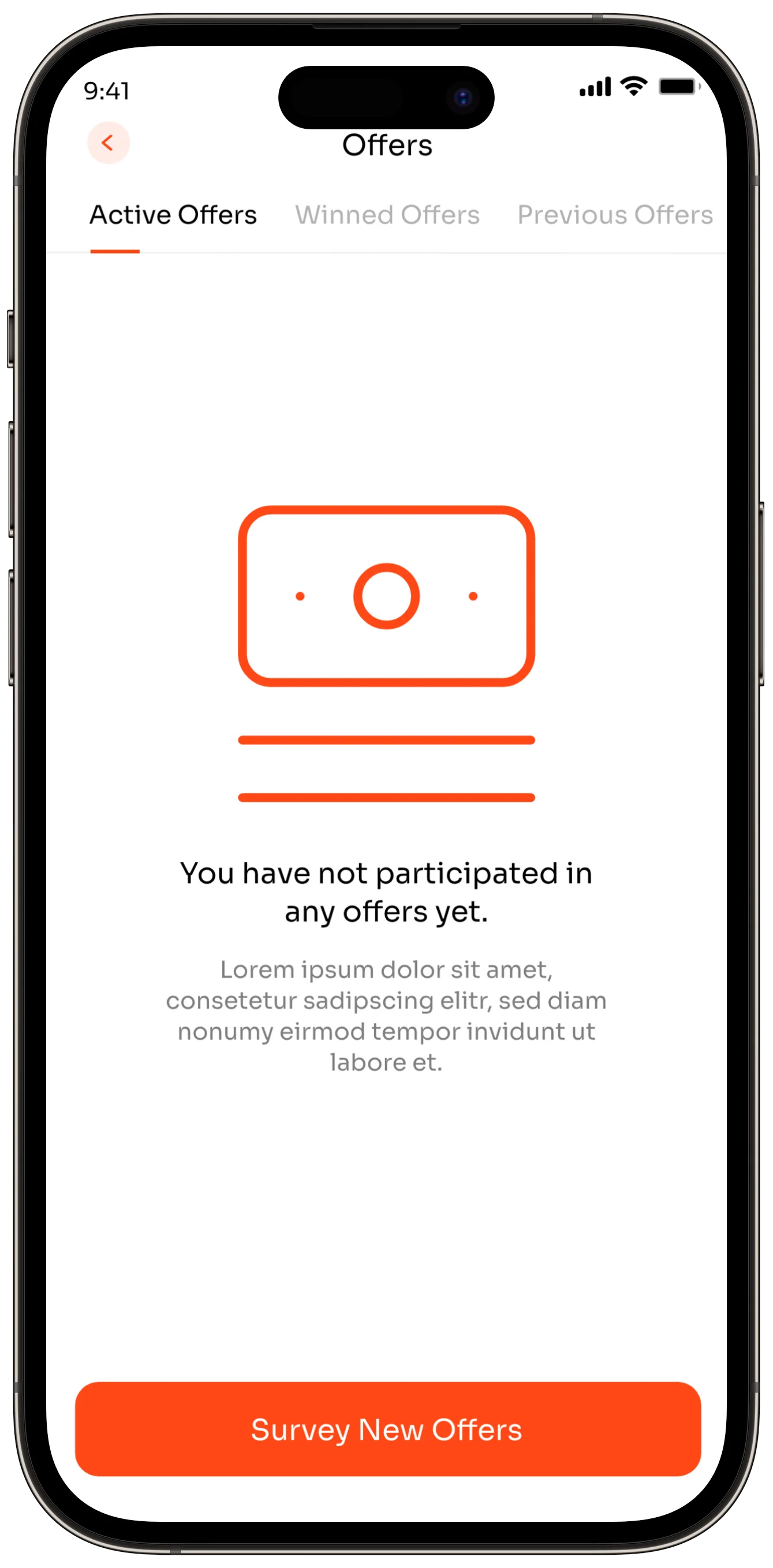 Offer App — tasarım 17