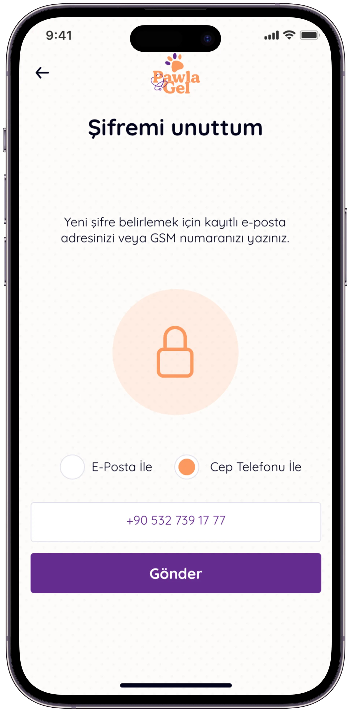Pawla Pet App — tasarım 54