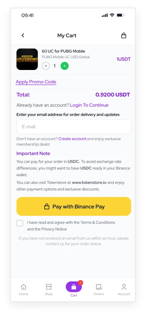 Token Store App