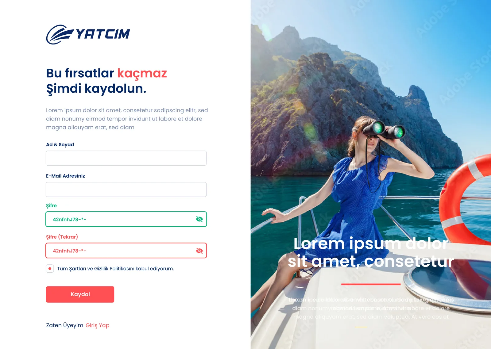 Yatcim — tasarım 1
