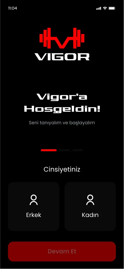 Vigor Gym App