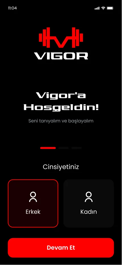Vigor Gym App