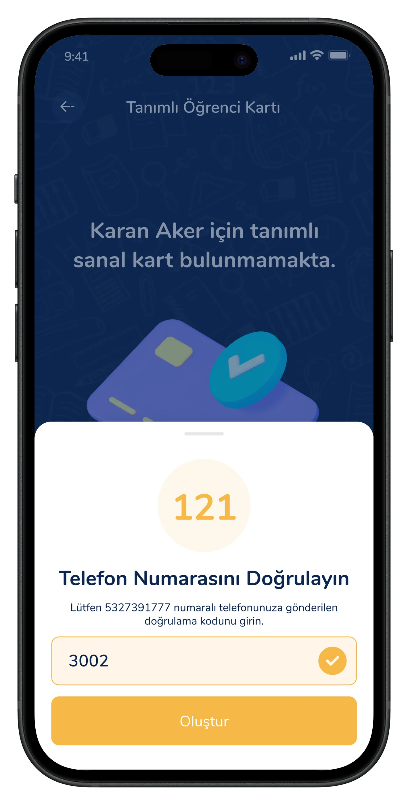 Parent & Student Mobile App — tasarım 25