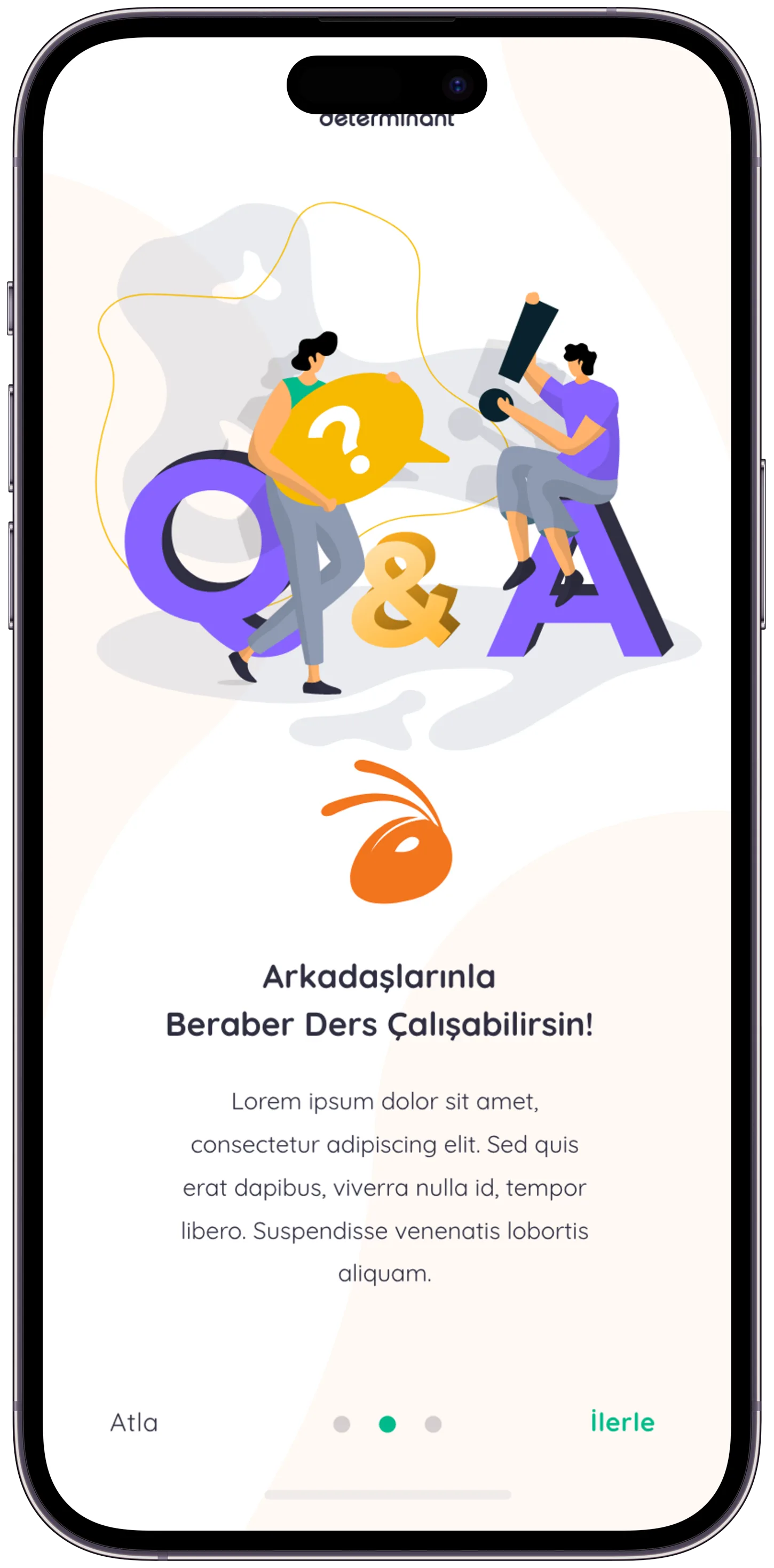 Determinant App — tasarım 2