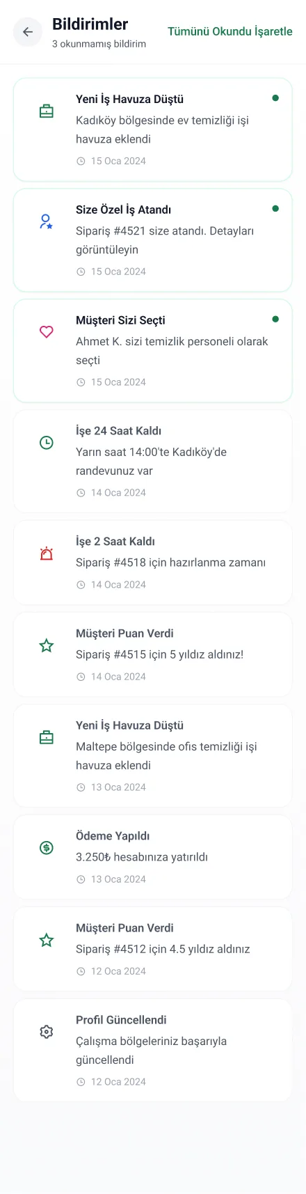 Clean Lab App — tasarım 18