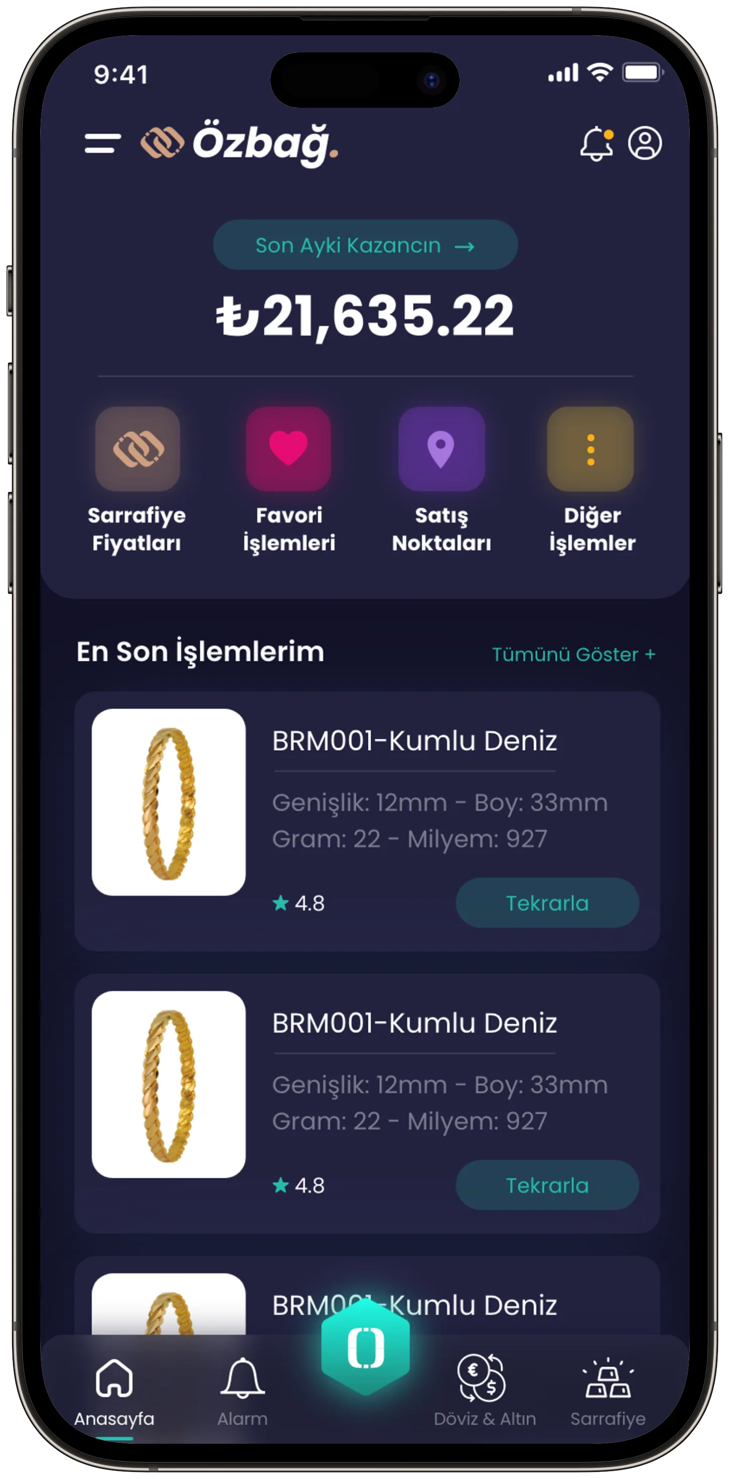 Özbağ Jewellery — tasarım 7