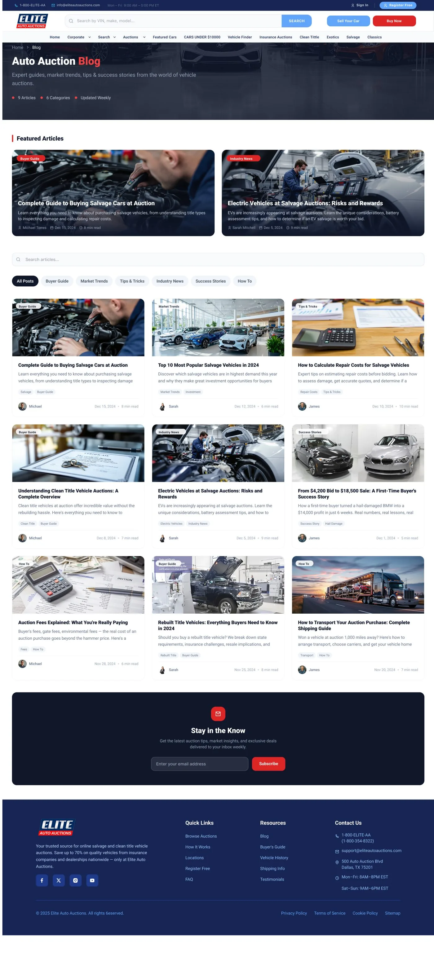 Elite Auto — tasarım 9