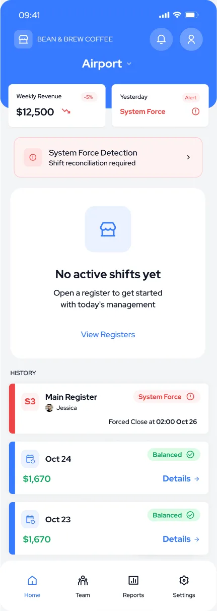 Shift Control — tasarım 71