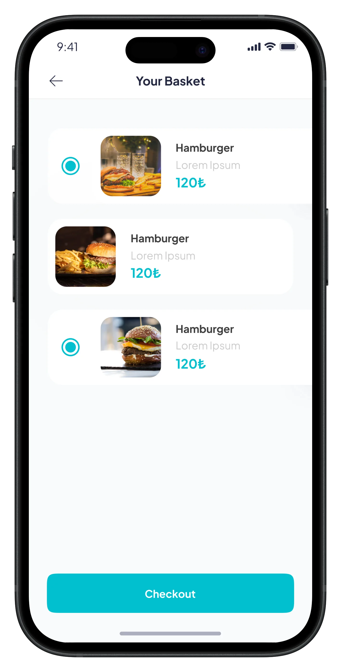 Go Beach Mobile App — tasarım 16