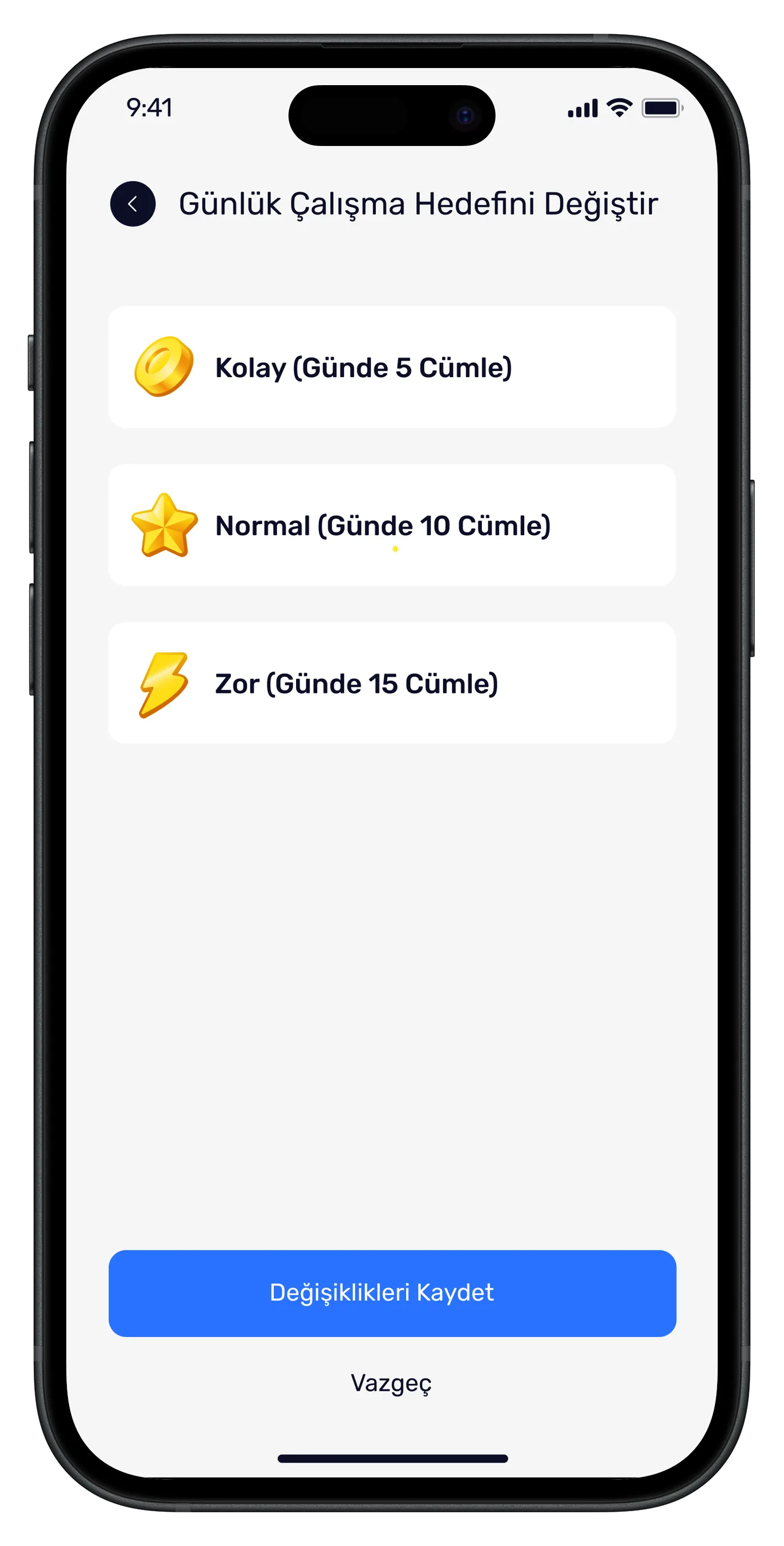 Learn English Mobile App — tasarım 8