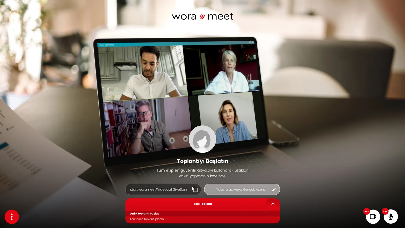 Wora Online Meet — tasarım 9