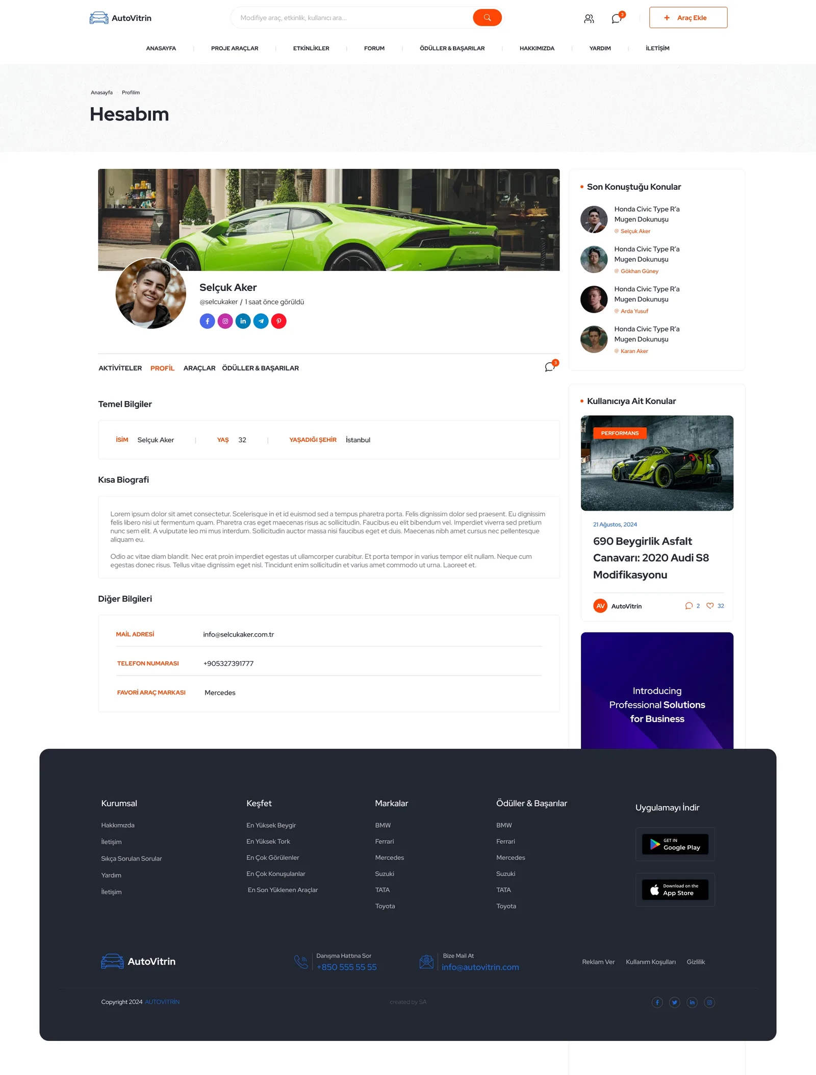 Turkey Auto Tuning Platform — tasarım 23