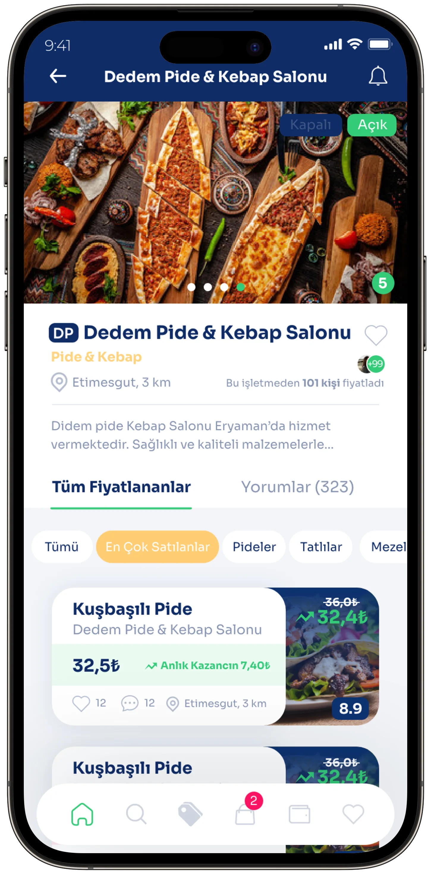 Fiyatla App — tasarım 32