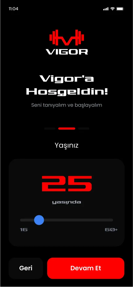 Vigor Gym App