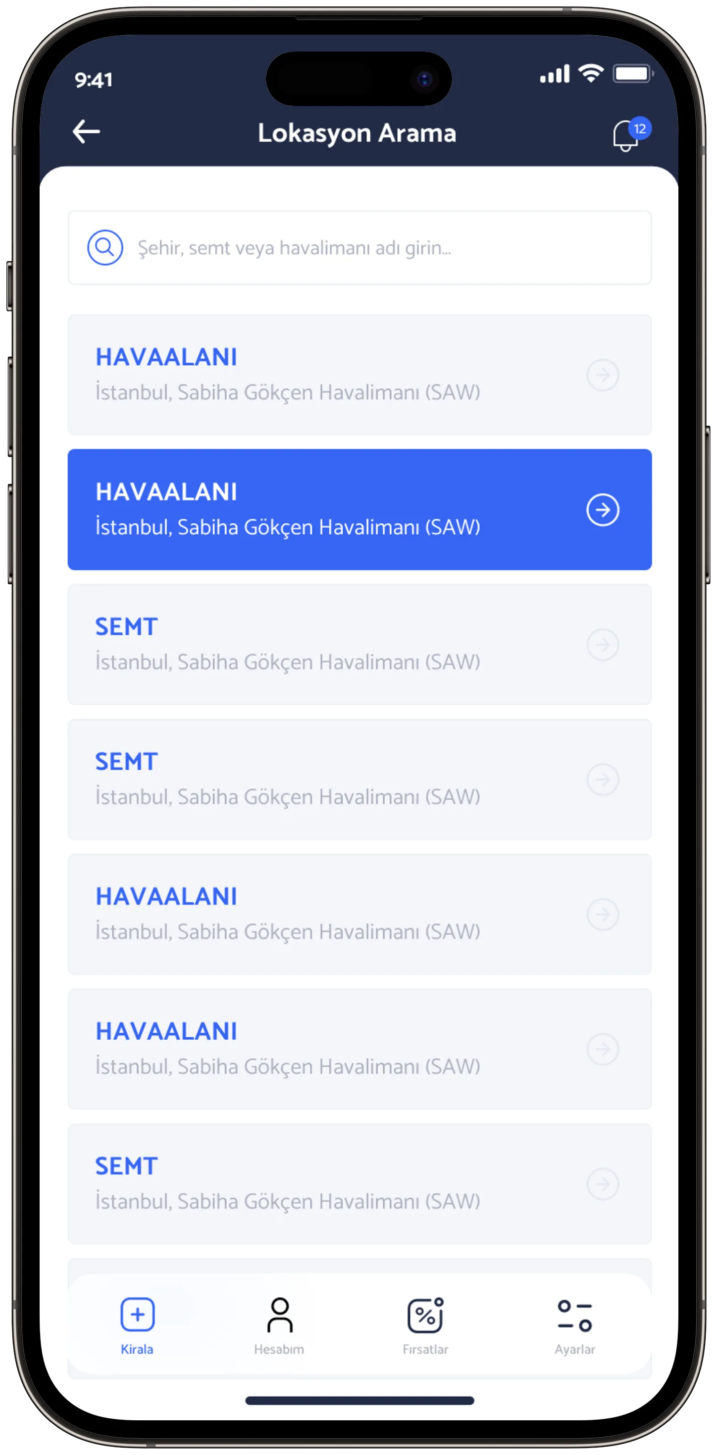 Ayes Rent A Car — tasarım 27
