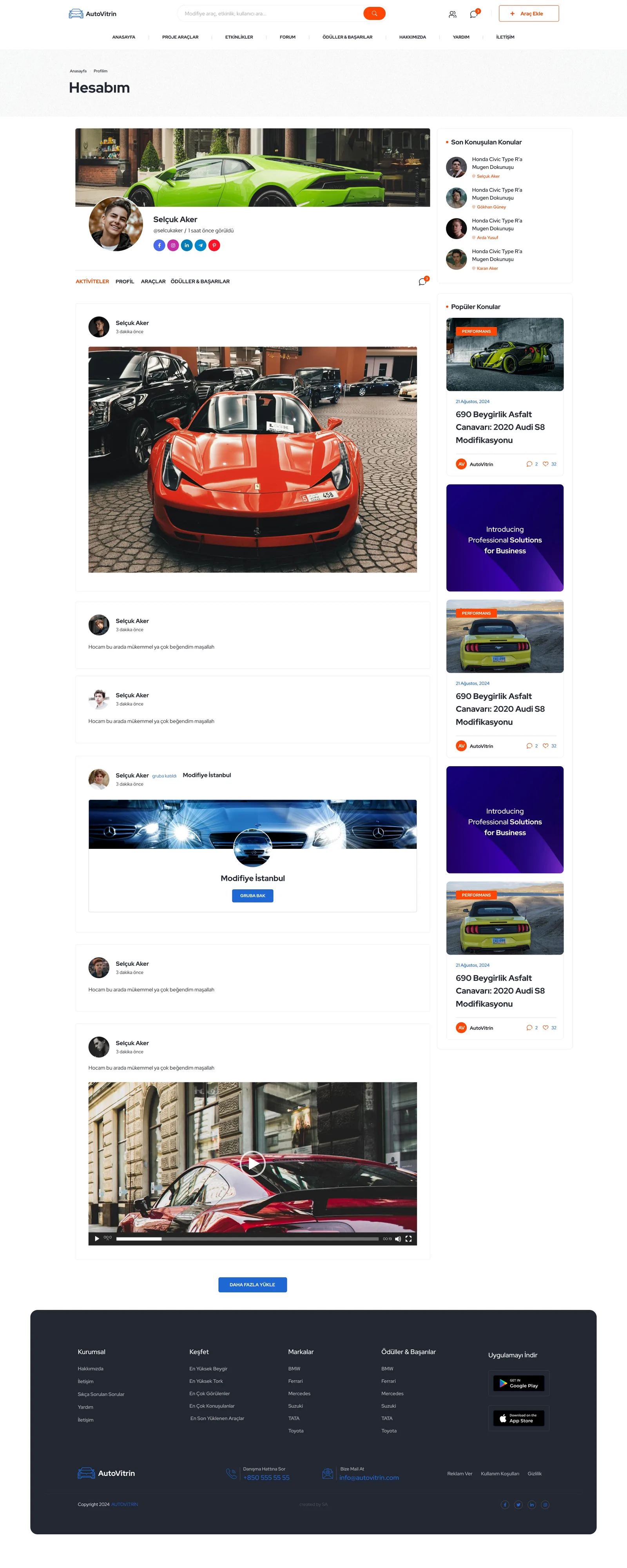 Turkey Auto Tuning Platform — tasarım 30