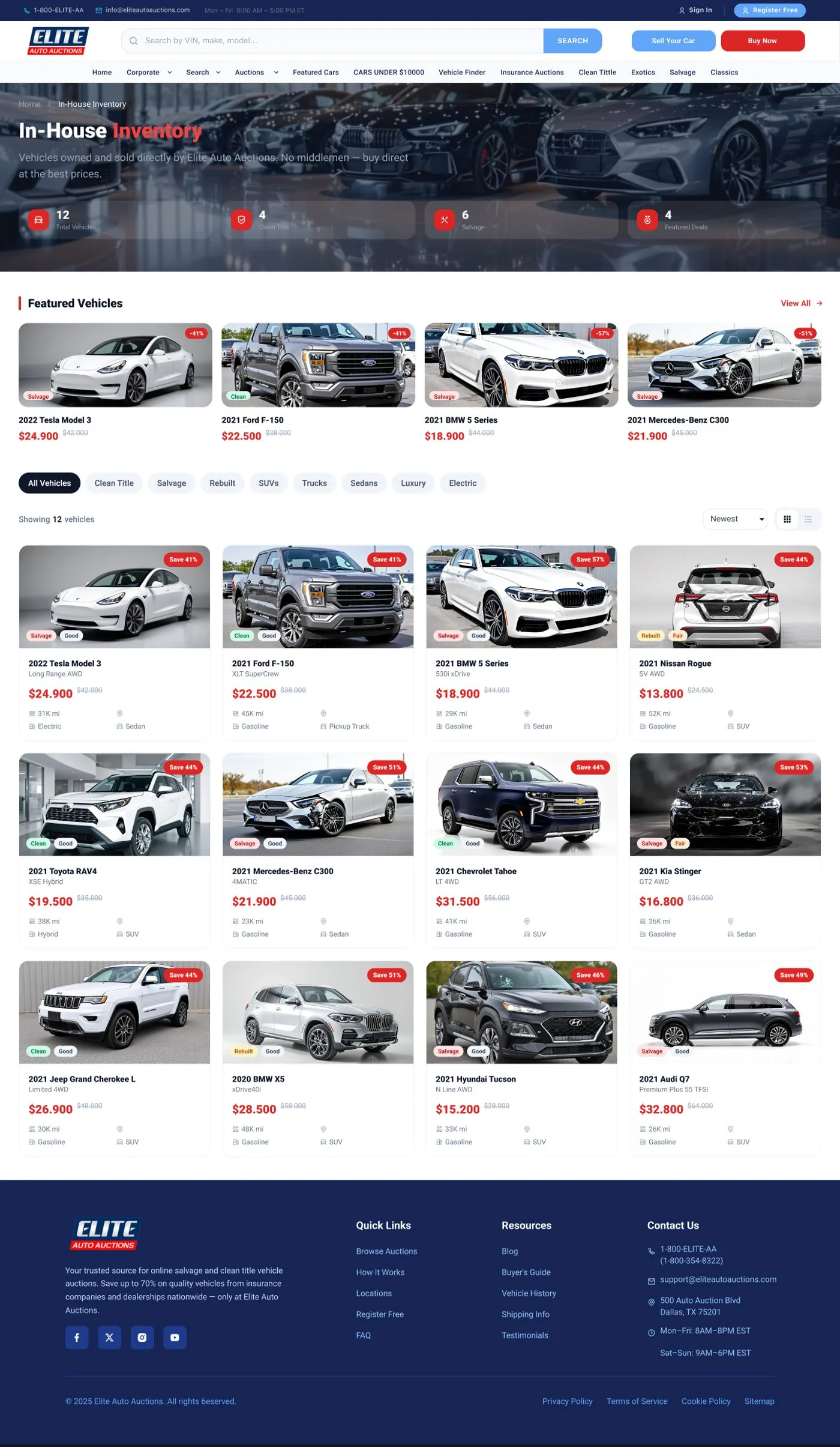 Elite Auto — tasarım 10