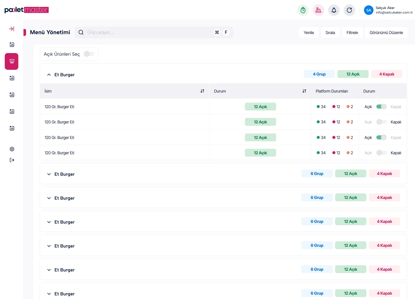 Order Tracking — tasarım 20