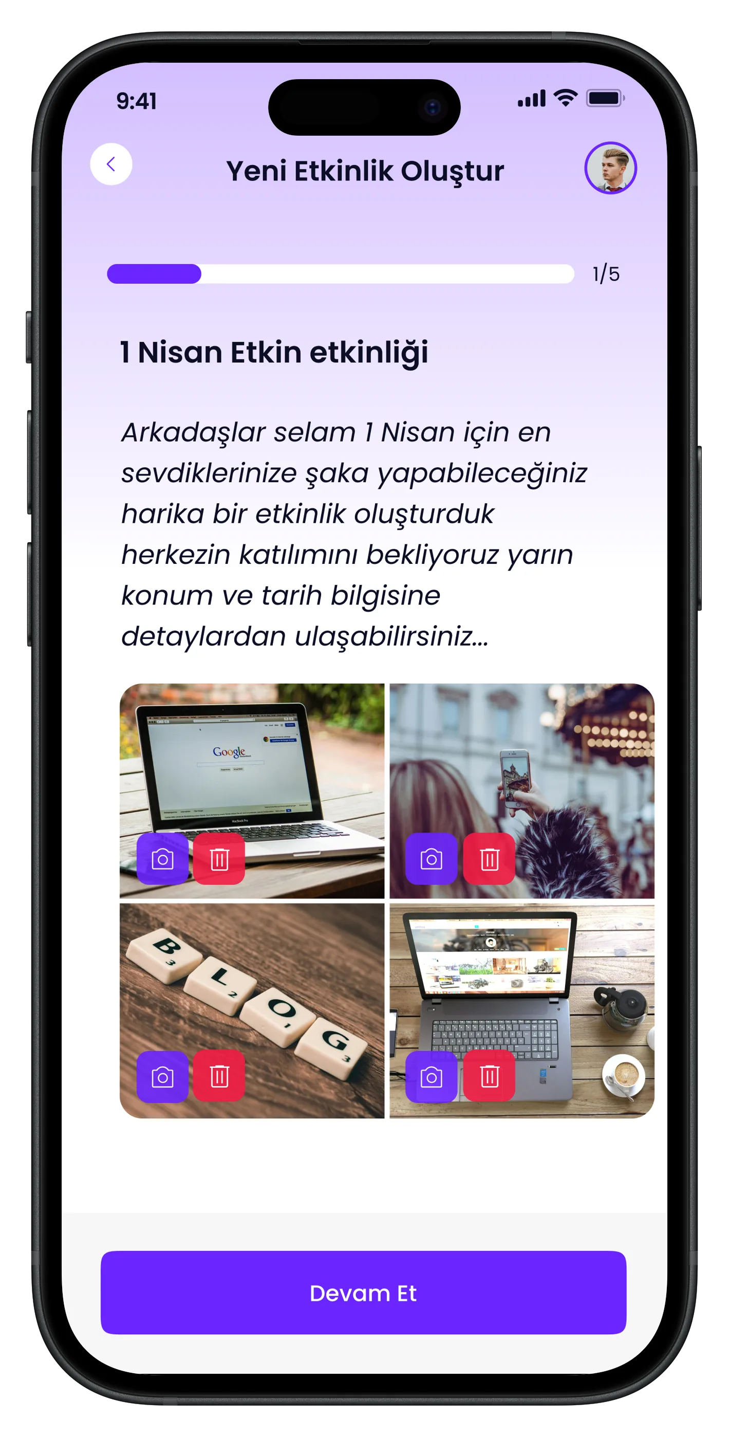 University Life Mobile App — tasarım 49