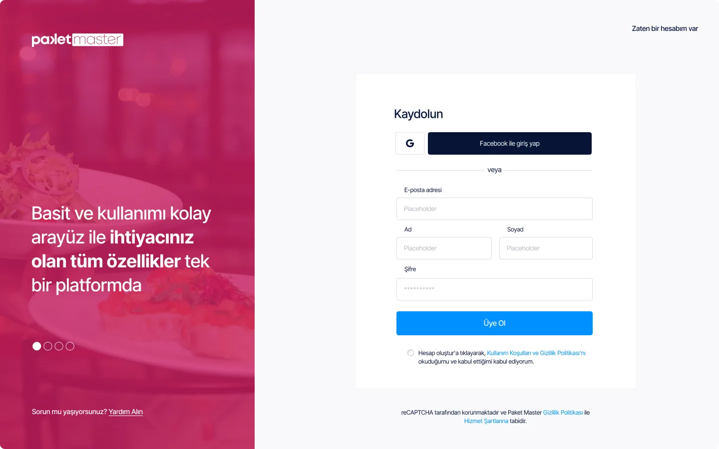 Order Tracking — tasarım 2