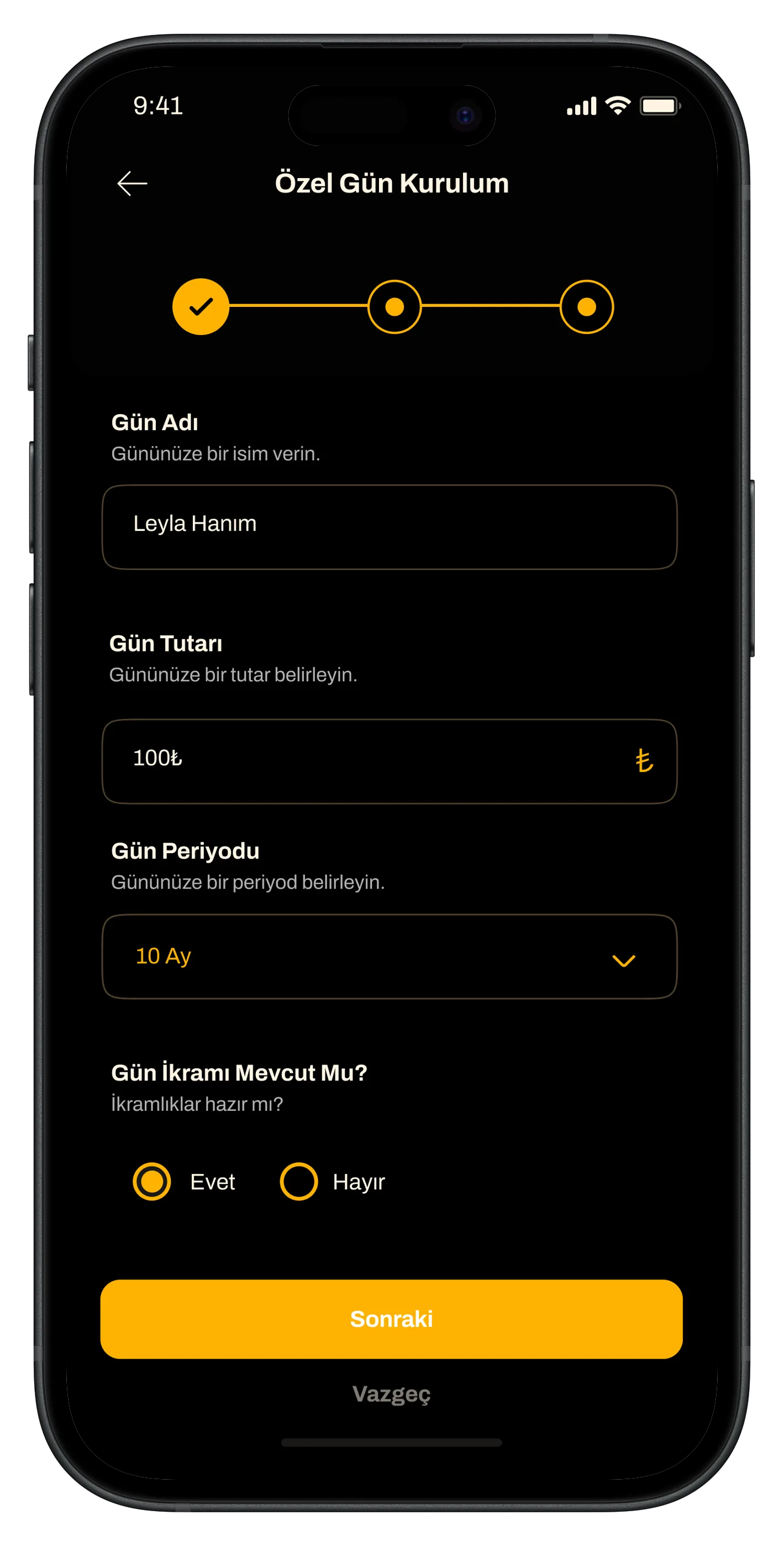 Save Money Mobile App — tasarım 10