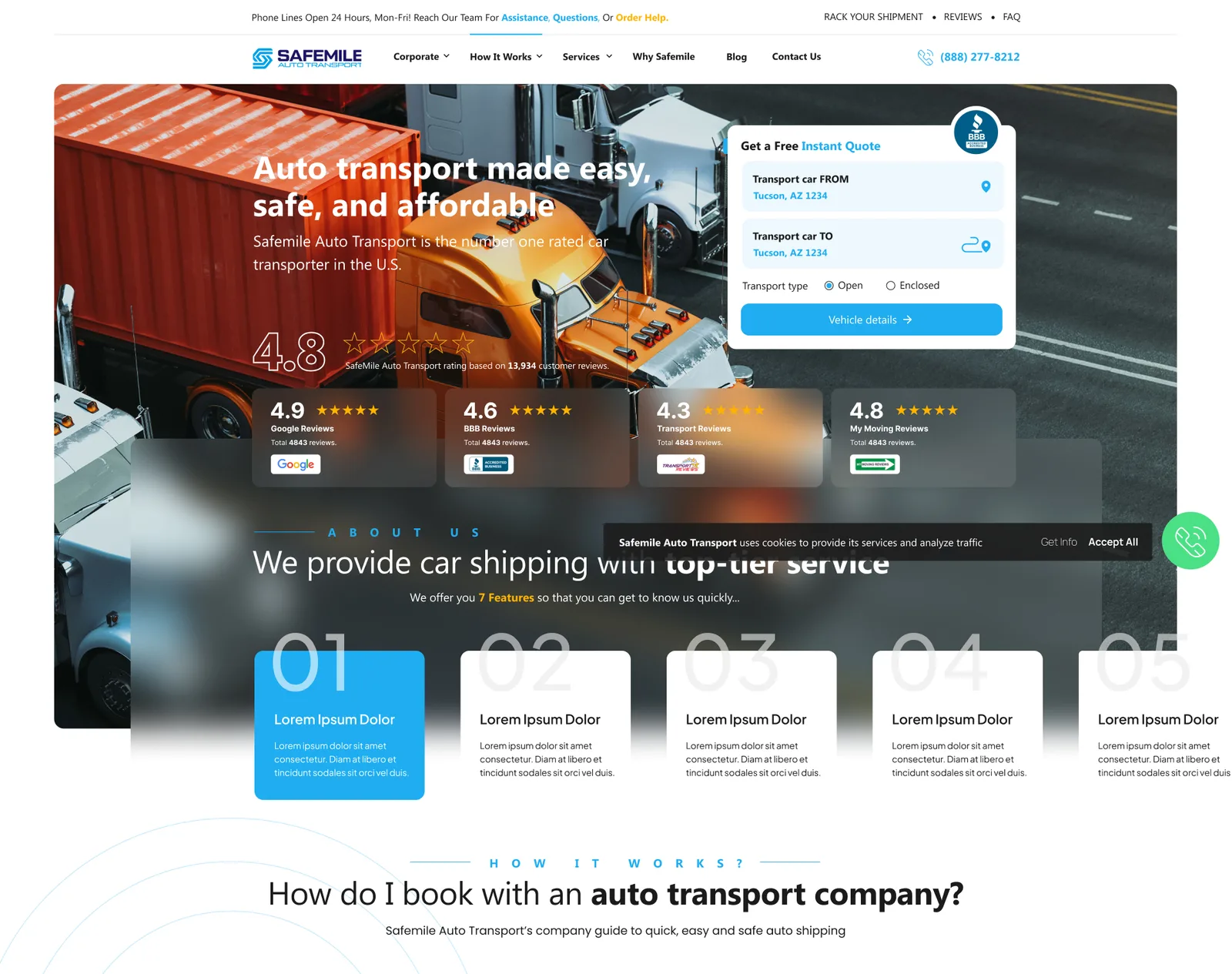 SafeMile Transport — tasarım 3